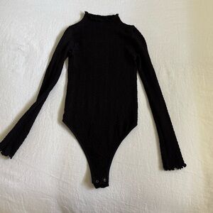 Free people Mara Mock neck Bodysuit